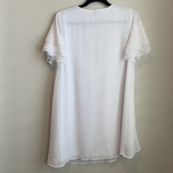 Show Me Your Mumu Disick Ruffle Dress White - Picture 9 of 9